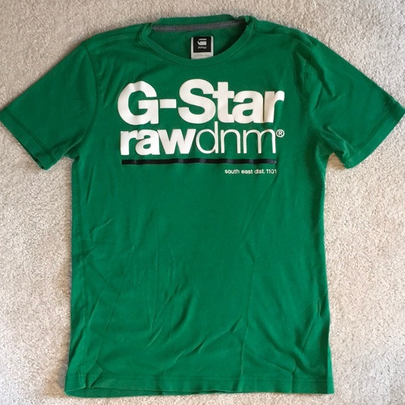 green g star t shirt